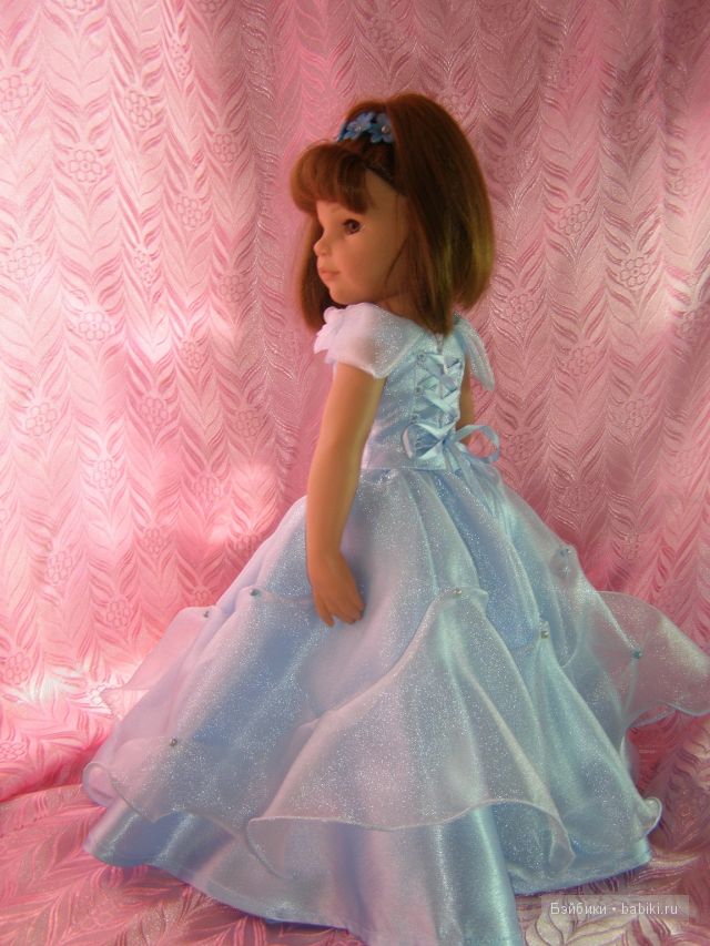Платье для принцессы — Одежда и обувь для кукол своими руками: фото (фото 4)
