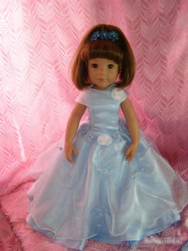 Платье для принцессы — Одежда и обувь для кукол своими руками: фото (фото 2)