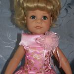 Готовимся к Новогодним праздникам, Розовое платье для Ангелинки!