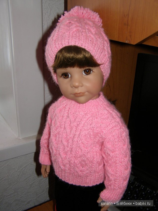 Очередные вязалочки для куколки Иришки (фото 8)