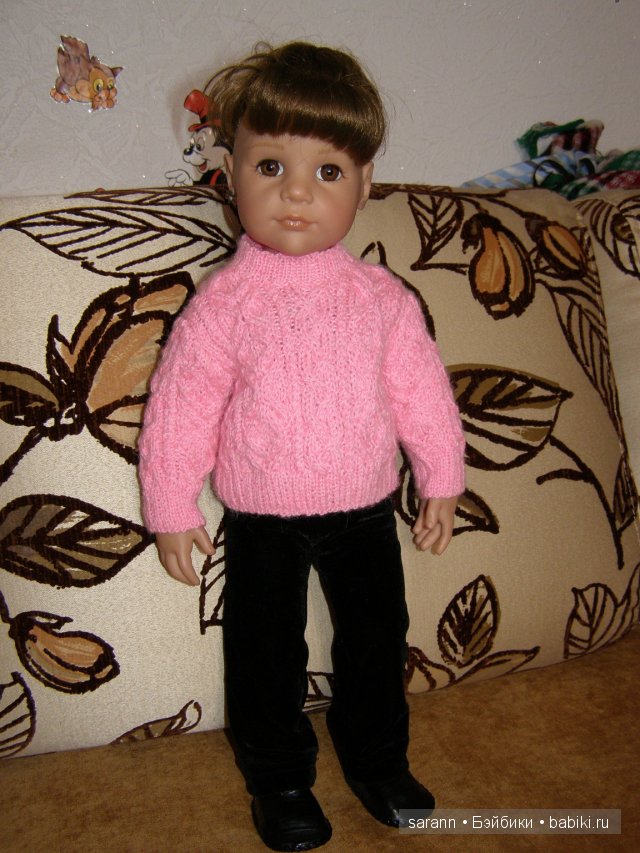 Очередные вязалочки для куколки Иришки