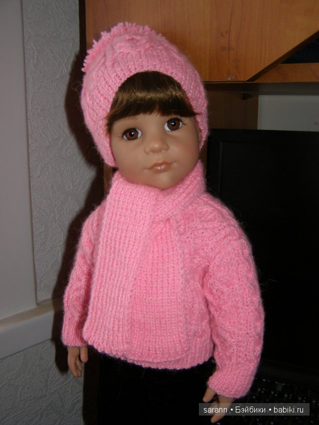 Очередные вязалочки для куколки Иришки (фото 10)