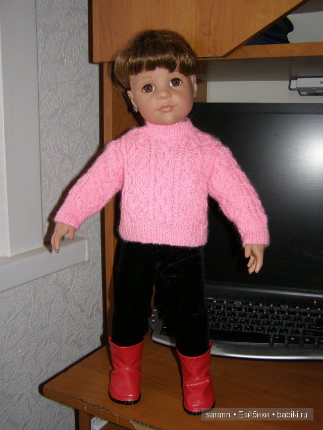 Очередные вязалочки для куколки Иришки (фото 6)