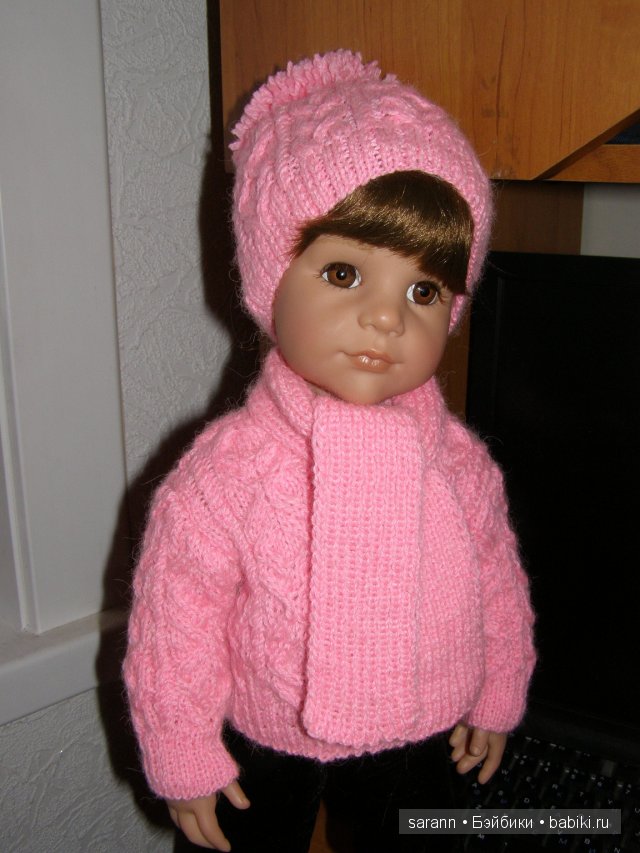 Очередные вязалочки для куколки Иришки