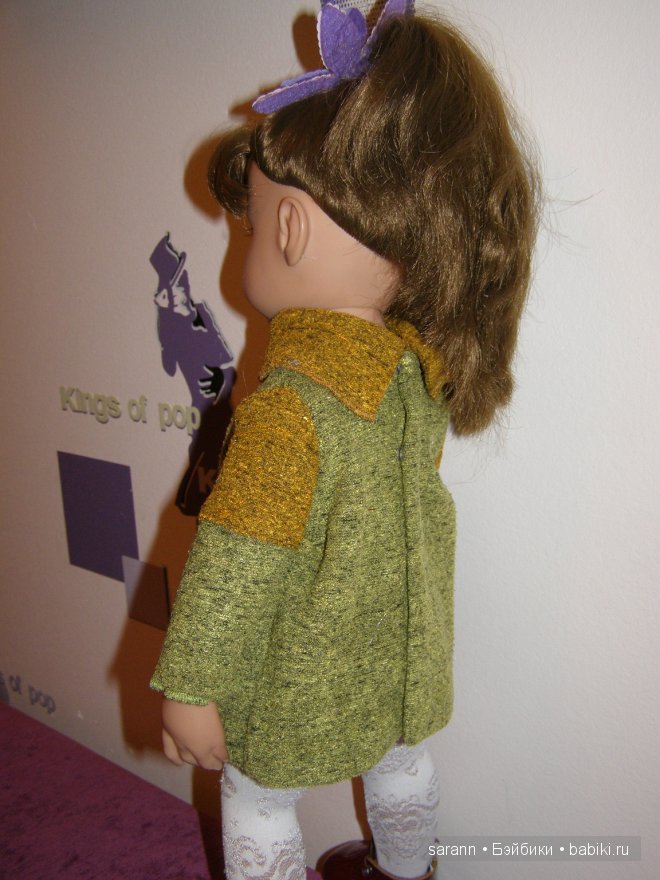 Зеленый комплект для куколки Иришки (фото 4)