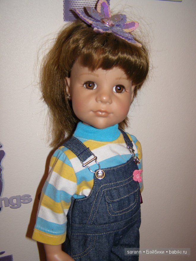 Зеленый комплект для куколки Иришки
