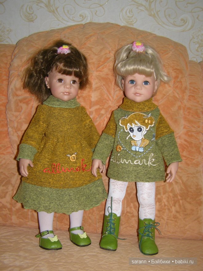 Две сестрички: Ангелина и Иришка любят модничать