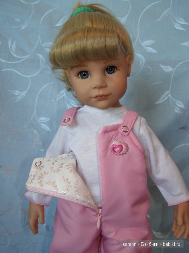 Розовый или голубой?! Зимний комплект для кукол Готц