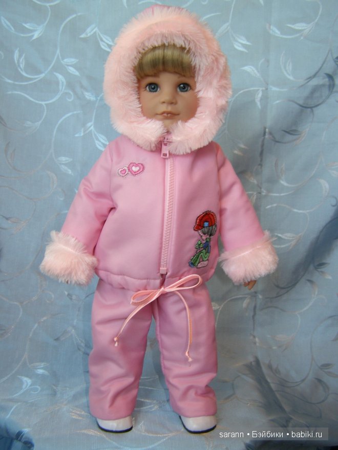 Зимний комплект для кукол Готц