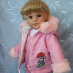 Розовый или голубой?! Зимний комплект для кукол Готц