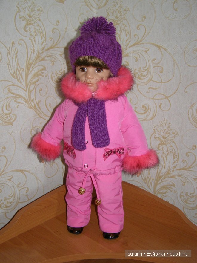 Зимний комплект для кукол Готц