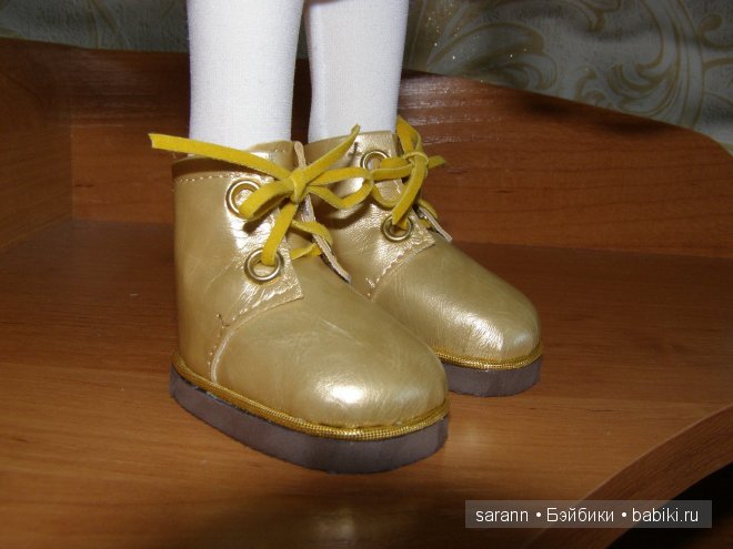 Обувь для Иззи №2 — Одежда и обувь для кукол своими руками: фото (фото 8)