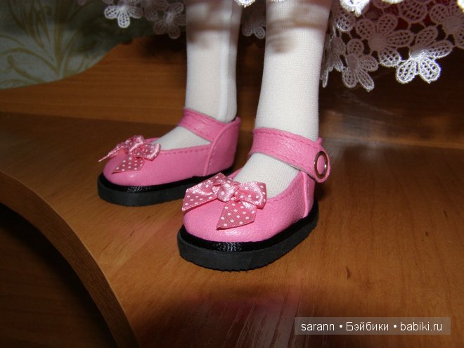 Платье в горошек для любимой Иззи! и немного обувочки | Бэйбики Платье в горошек для любимой Иззи! и немного обувочки