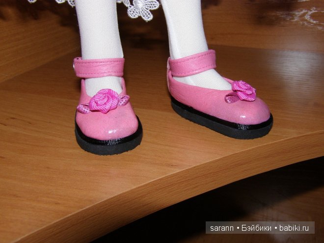 Платье в горошек для любимой Иззи! и немного обувочки | Бэйбики Платье в горошек для любимой Иззи! и немного обувочки