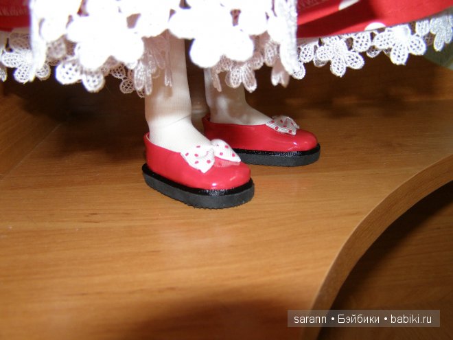 Платье в горошек для любимой Иззи! и немного обувочки | Бэйбики Платье в горошек для любимой Иззи! и немного обувочки