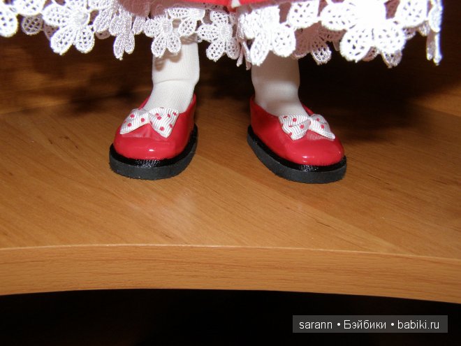 Платье в горошек для любимой Иззи! и немного обувочки | Бэйбики Платье в горошек для любимой Иззи! и немного обувочки