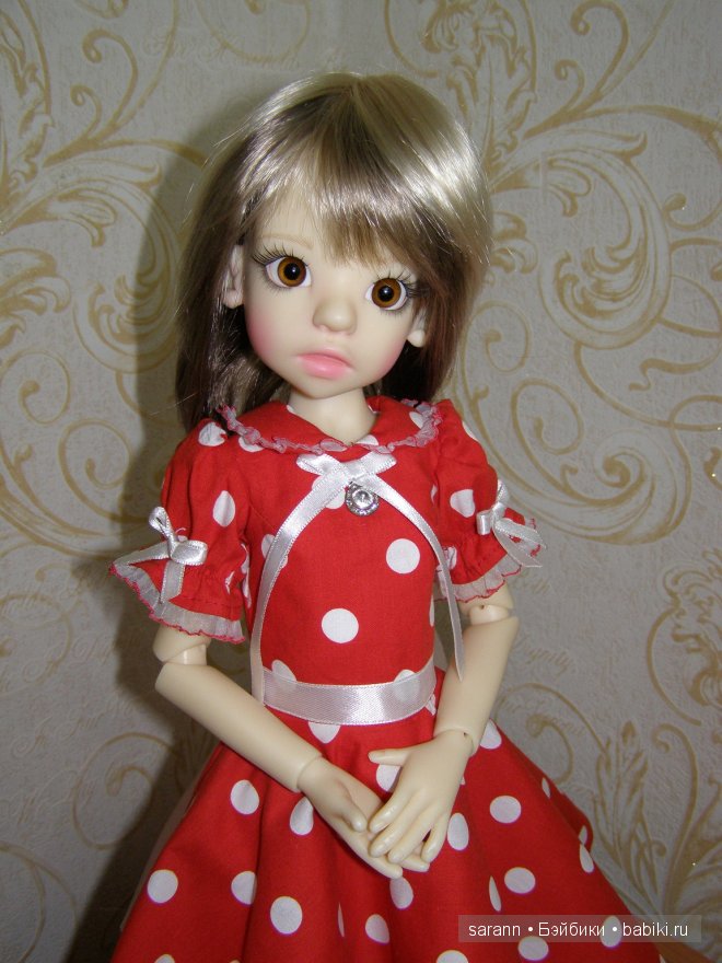 Платье в горошек для любимой Иззи! и немного обувочки | Бэйбики Платье в горошек для любимой Иззи! и немного обувочки