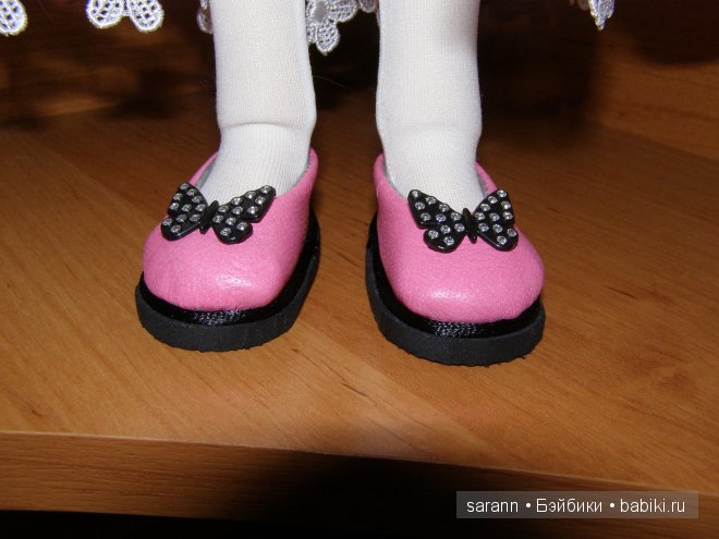 Платье в горошек для любимой Иззи! и немного обувочки | Бэйбики Платье в горошек для любимой Иззи! и немного обувочки