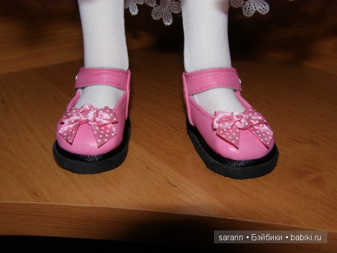 Платье в горошек для любимой Иззи! и немного обувочки | Бэйбики Платье в горошек для любимой Иззи! и немного обувочки