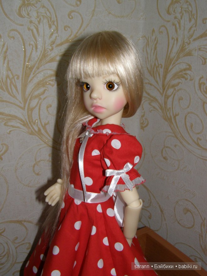 Платье в горошек для любимой Иззи! и немного обувочки | Бэйбики Платье в горошек для любимой Иззи! и немного обувочки (фото 5)