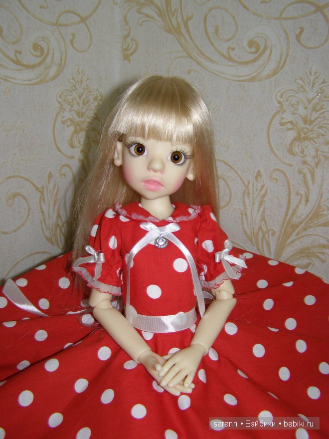 Платье в горошек для любимой Иззи! и немного обувочки | Бэйбики Платье в горошек для любимой Иззи! и немного обувочки (фото 9)