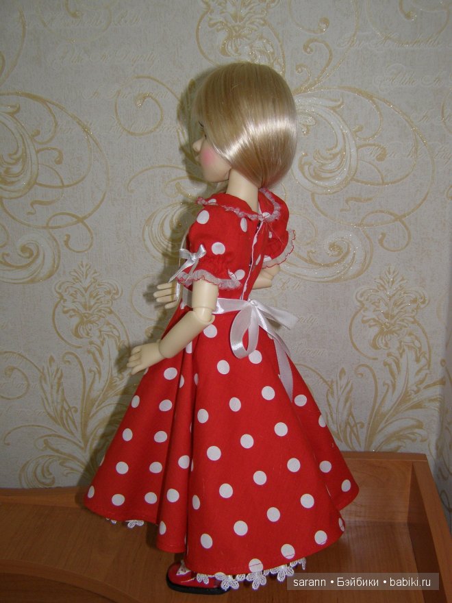 Платье в горошек для любимой Иззи! и немного обувочки | Бэйбики Платье в горошек для любимой Иззи! и немного обувочки (фото 6)