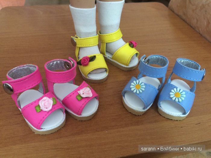 Сандалики для любимых Паолочек