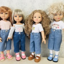 Джинсовое настроение 2, кюлоты для Паолок