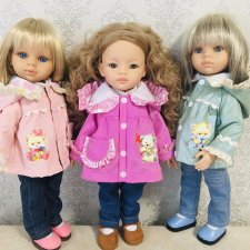 Плащ для кукол Паола Рейна