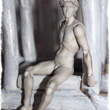 Давид, серия "Настольный музей", фигурки от Figma