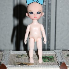 Маленький ангелочек из китайской шарнирной куклы