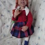 Авторская кукла Кондрашовой Ирины. Анфиска-егоза.