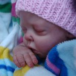 Когда спит малыш, все вокруг замирает...Авторская кукла Кондрашовой Ирины