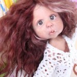 Юнис. Дочь короля троллей. Авторская кукла Кондрашовой Ирины