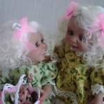 Сестрички. Авторские куклы Кондрашовой Ирины.
