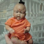 Малыш из Тибета. Авторская кукла Кондрашовой Ирины