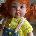 Проказница. Авторская кукла Кондрашовой Ирины