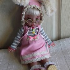 Моя зайка. Авторская кукла Кондрашовой Ирины