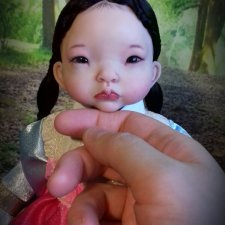 Моя корейская девочка. Авторская кукла Кондрашовой Ирины