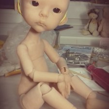 Процесс. Моя новая бжд. Авторская кукла Кондрашовой Ирины