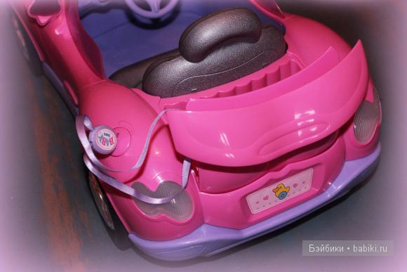 Машинка для Беби борн — Пупсы Baby Born и Baby Annabell (Zapf): интерактивные (фото 5)