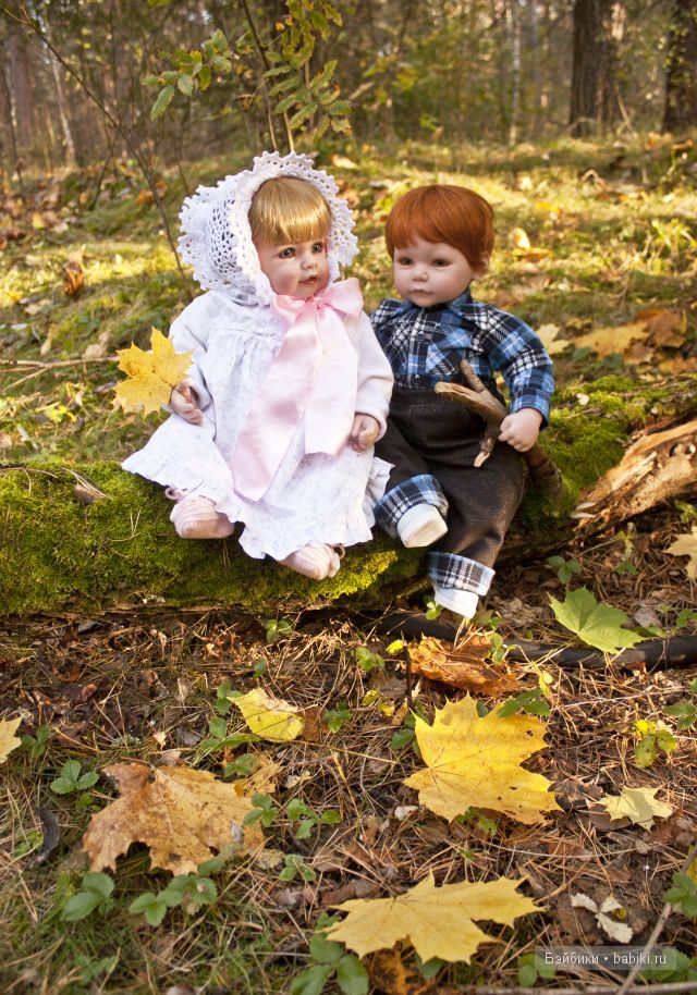 Приятная встреча в осеннем лесу (фото 2)