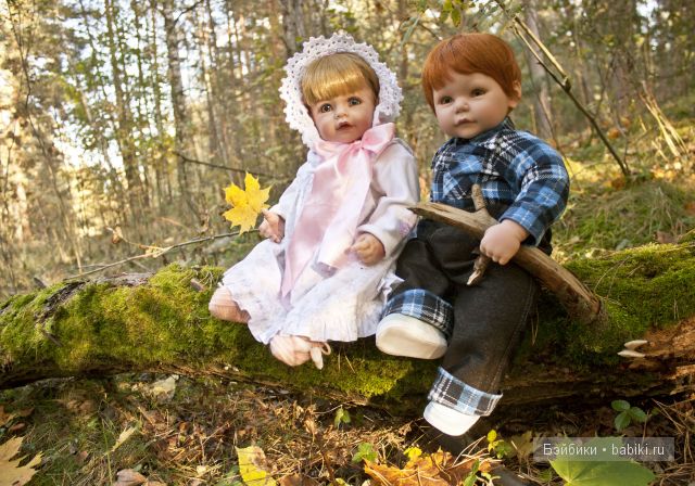 Приятная встреча в осеннем лесу