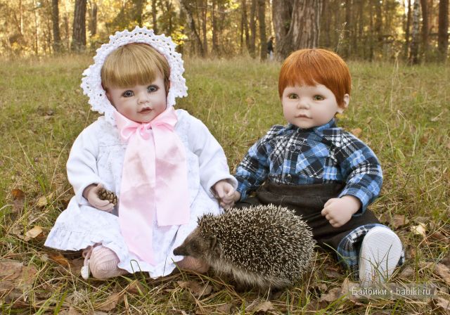 Приятная встреча в осеннем лесу