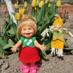 Открытие дачного сезона. Натали кукла Galoob Baby Face