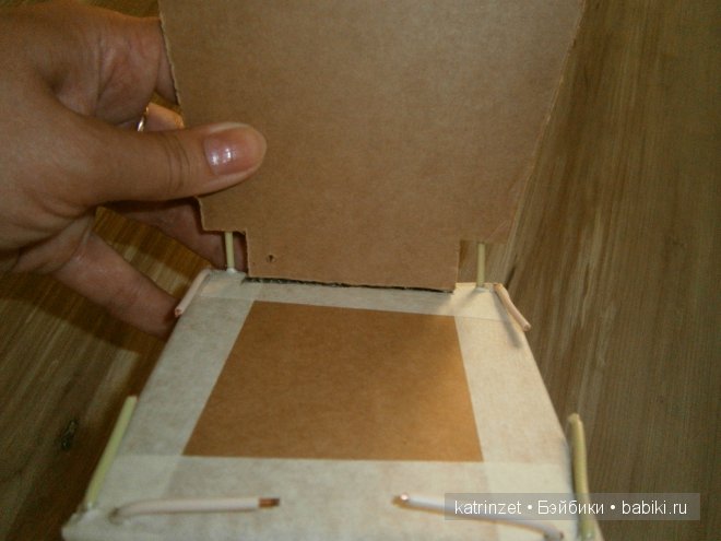 Как я делала стульчик для куклы. Мастер класс (фото 6)