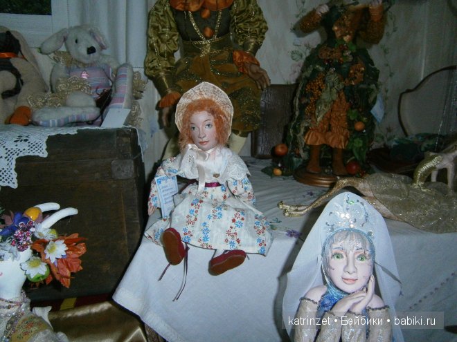 Выставка авторских кукол в Лазаревском на побережье Черного моря в Сочи 2013