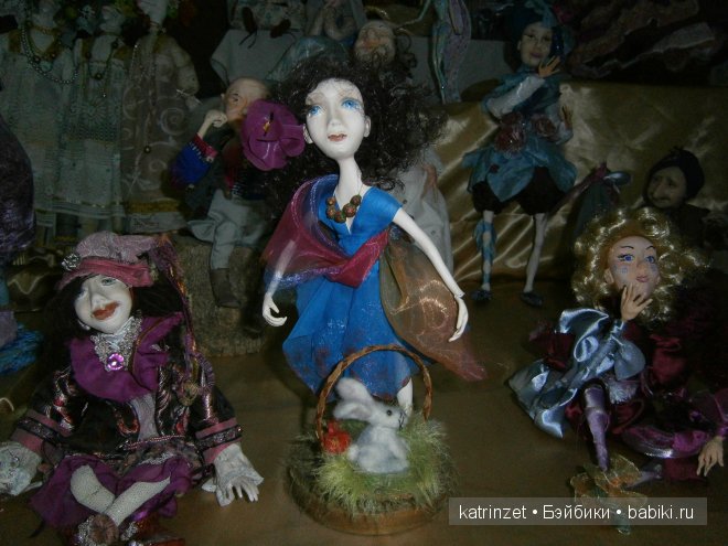 Выставка авторских кукол в Лазаревском на побережье Черного моря в Сочи 2013