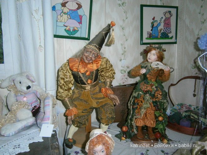 Выставка авторских кукол в Лазаревском на побережье Черного моря в Сочи 2013