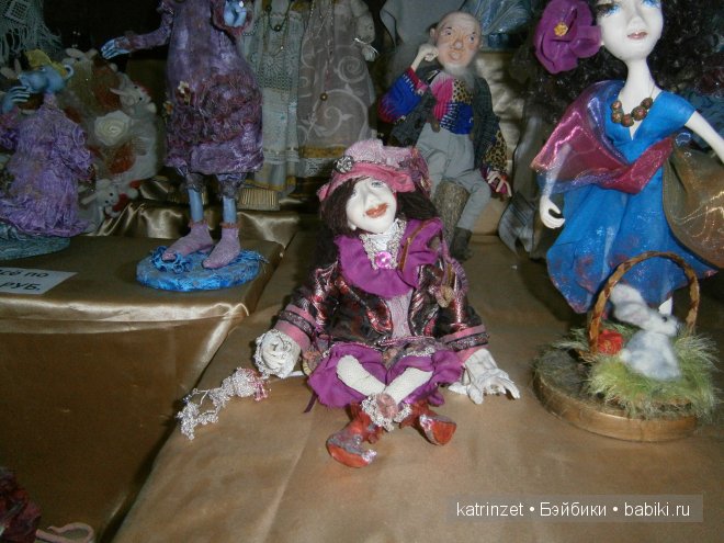Выставка авторских кукол в Лазаревском на побережье Черного моря в Сочи 2013